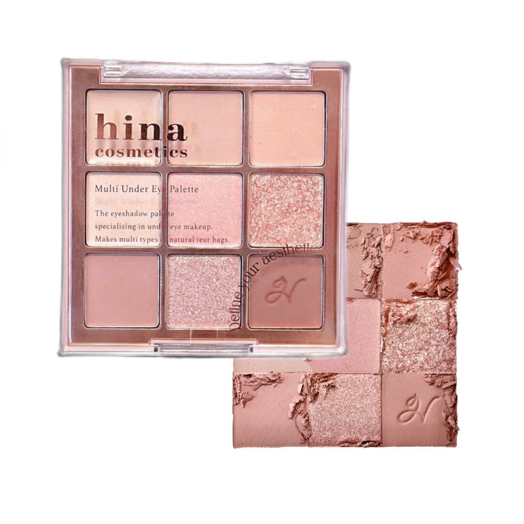 Multi under eye palette 01 Afternoon tea